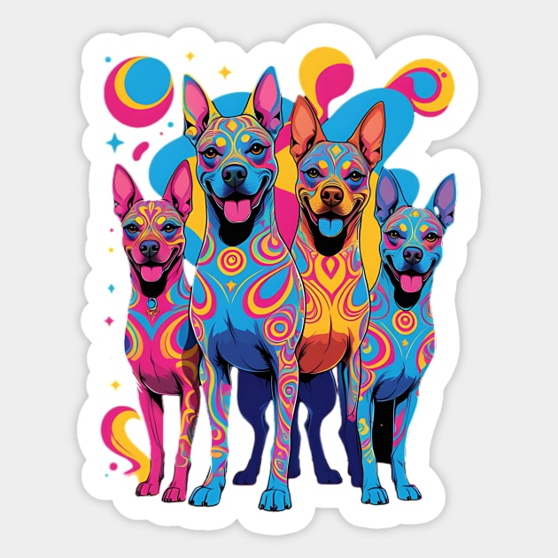 Pop Art Dog Sticker by animegirlnft